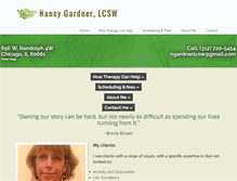 Tablet Screenshot of ngardnerlcsw.com